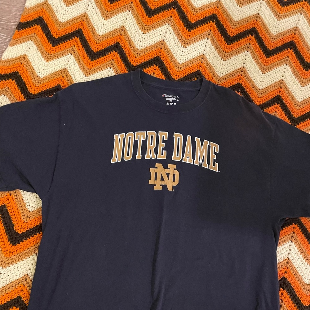 Norte dame champion tee